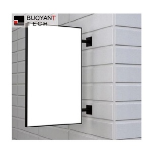 Letrero Publicitario Luminoso Redondo para Exteriores con Material Acrílico y Aluminio, Iluminación con Lámpara para Uso en Oficinas - Product Image 1