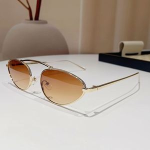 Gafas de Sol de Moda Vintage 2025 con Logotipo Personalizado, Montura Metálica para Mujer, Estilo Y2K, Protección UV400, Gafas de Sol de Ojo de Gato - Product Image 6
