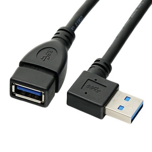 <b>Usb</b> 3.0 Male To Female Extension Cable 90 Degree Bendable Up Down Left Right For Computer Flash Drive <b>Keyboard</b> Mouse Data Cable - Product Image 4