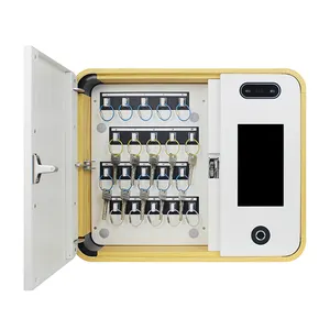 Leshp — armoire à clés intelligente Android, système Via broches, carte RFID, reconnaissance faciale et lecteur d'empreintes digitales