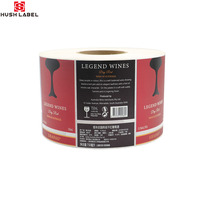 Etiquetas Autoadhesivas de Papel Impermeable Personalizadas OEM para Whisky, Vodka, Brandy, Jugo, Embalaje de Bebidas