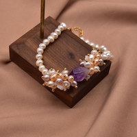 Bracelet de perles de mariage intemporel, accessoire de mariée brillant, ensemble de bijoux élégant, cadeau parfait pour une occasion mémorable
