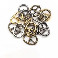 Boucle de chaussure à aiguille en alliage de Zinc, prix d'usine, boucle à ardillon en métal, boucle réglable pour chaussure
