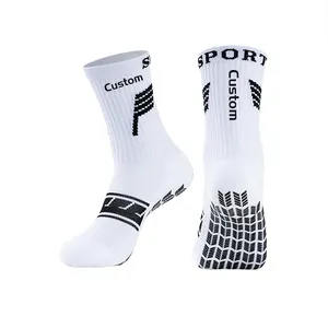 Custom Grip Thickened Non Slip Outdoor Dispensing Sports Soccer Socks