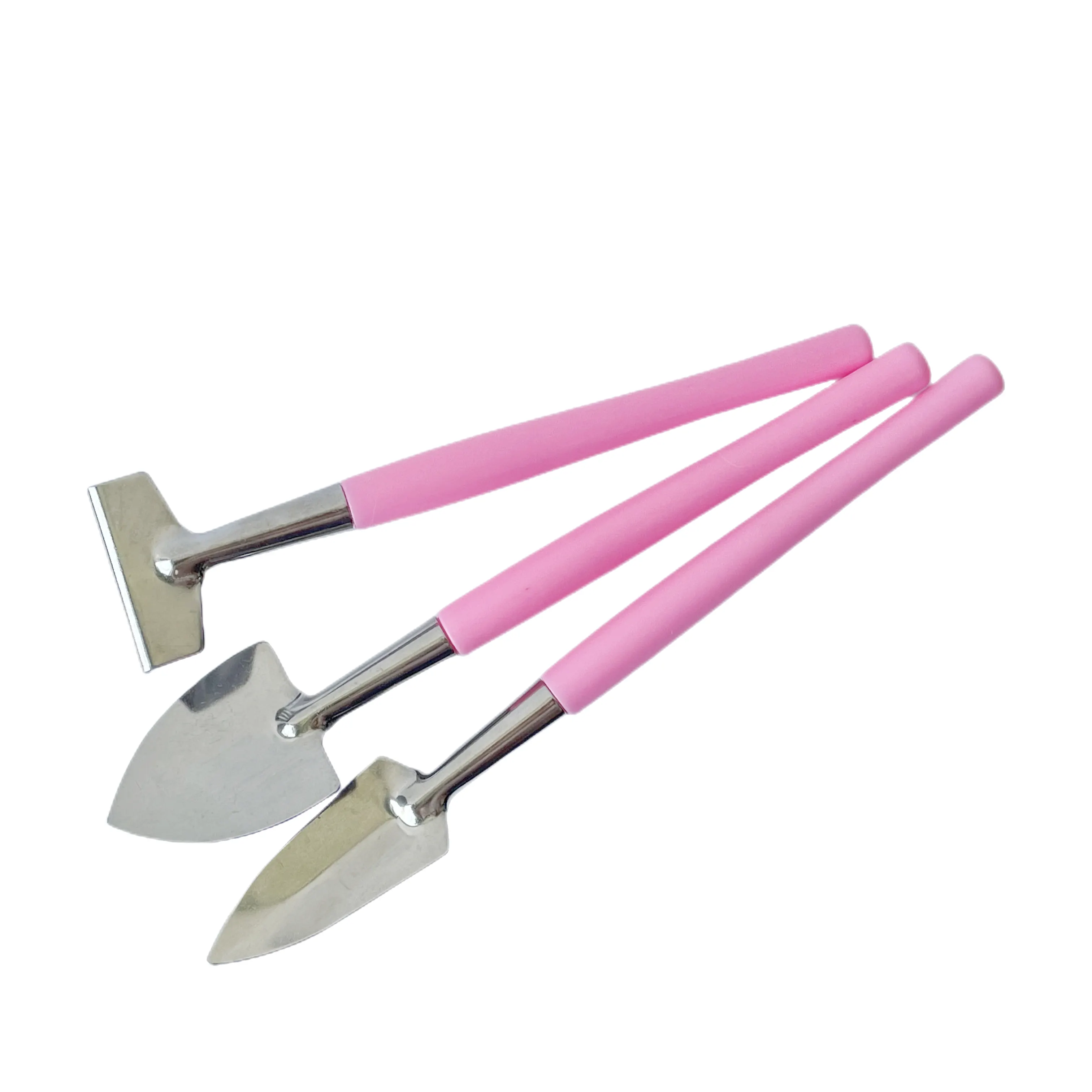 Hochwertiges rosa saftiges Werkzeugset Mini-Garten handwerkzeuge Outdoor-Schaufel-Rechen-Schere Sichel-Grab-Hacken-Werkzeugs atz