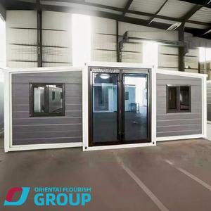 Casa móvil portátil <span class=keywords><strong>OFG</strong></span> de China, Oficina grande de acero expandible disponible, casa contenedor plegable de 20 pies a la venta - Product Image 3