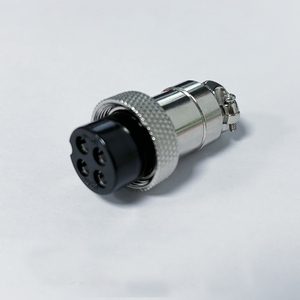 Conectores de Aviación Rectos IP67 con Contactos de Cobre, Hembra y Macho GX12/GX14/GX16/GX20 de 2-10 Pines para Aplicaciones en PCB - Product Image 4