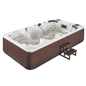 Venta caliente gran inground 2 salón 6 asiento spa bañera <span class=keywords><strong>de</strong></span> hidromasaje al aire libre para fiesta - Product Image 1