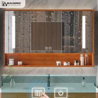 Buildgres-Meuble-lavabo élégant de 32 pouces en MDF pour salle de bain