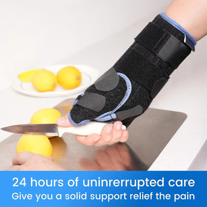 Muñequera de Neopreno Transpirable <span class=keywords><strong>con</strong></span> Soporte para <span class=keywords><strong>Pulgar</strong></span> para Alivio del Dolor de Tendinitis Deportiva, <span class=keywords><strong>Inmovilizador</strong></span> de <span class=keywords><strong>Muñeca</strong></span>, Férula de <span class=keywords><strong>Muñeca</strong></span> - Directo de Fábrica - Product Image 3