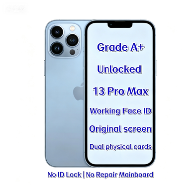 Wholesale Used for 13 Pro Max Sierra Blue 512GB 5G A15 Bionic 6GB RAM Global Version Smartphone Bulk