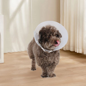 批发可调式猫狗伊丽莎白项圈防咬安全颈部恢复保护装置塑料聚氨酯宠物手术 - Product Image 5