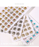 Nouveaux strass K9 en relief à dos plat, forme cœur et goutte d'eau, cristal AB brillant, diamants pour ongles, pierres de décoration 3D pour nail art DIY