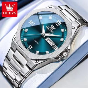   Relojes de Lujo Originales 3736 para Hombre, Reloj Deportivo de Cuarzo, Resistente al Agua, Luminoso, con Fecha y Día de la Semana, Caja de Regalo 2026 - Product Image 2