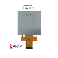 Écran LCD TFT 4 pouces 480*480 haute luminosité avec interface RVB, écran LCD carré 4 pouces 480x480 pour interrupteur intelligent