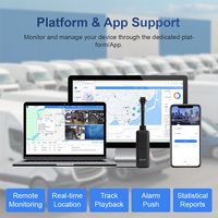 Traceur GPS 4G pour véhicules et camions, compatible avec les applications PC et Android, carte SD intégrée, batterie intégrée, détection ACC en temps réel, GSM/GPRS, étanche
