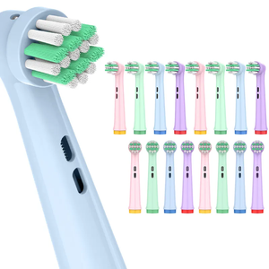 Cabezal de <span class=keywords><strong>cepillo</strong></span> para niños de <span class=keywords><strong>nuevo</strong></span> diseño, cabezales de <span class=keywords><strong>cepillo</strong></span> de repuesto sónico para niños ambientales, 4 unidades/paquete, electrónico eléctrico - Product Image 4