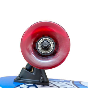 Planche à roulettes complète Foxen Custom 7 plis en érable canadien et bambou, haute vitesse, <span class=keywords><strong>surfskate</strong></span> 32x10 pouces, pour l'extérieur - Product Image 5