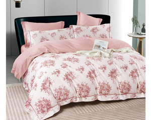 Nuova borsa in cotone stampato Pvc Set di trapunte stampate Set copriletto copriletto stampato Set copripiumino con federa - Product Image 3