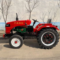 Machine agricole petit tracteur de pelouse chinois ripper pour désordre ferguson yuchai moteur tracteur chargeur frontal 385 tractores manuales