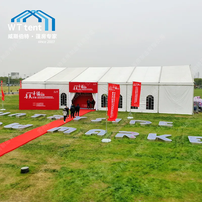 100 200 300 seater people 10x20m commercial marquee party tent for outdoor wedding party tent