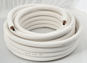 <span class=keywords><strong>Tube</strong></span> de bobine double paire de climatiseur de haute qualité 3/8 3/4 <span class=keywords><strong>Tube</strong></span> de tuyau en cuivre isolé 20m R410 - Product Image 3