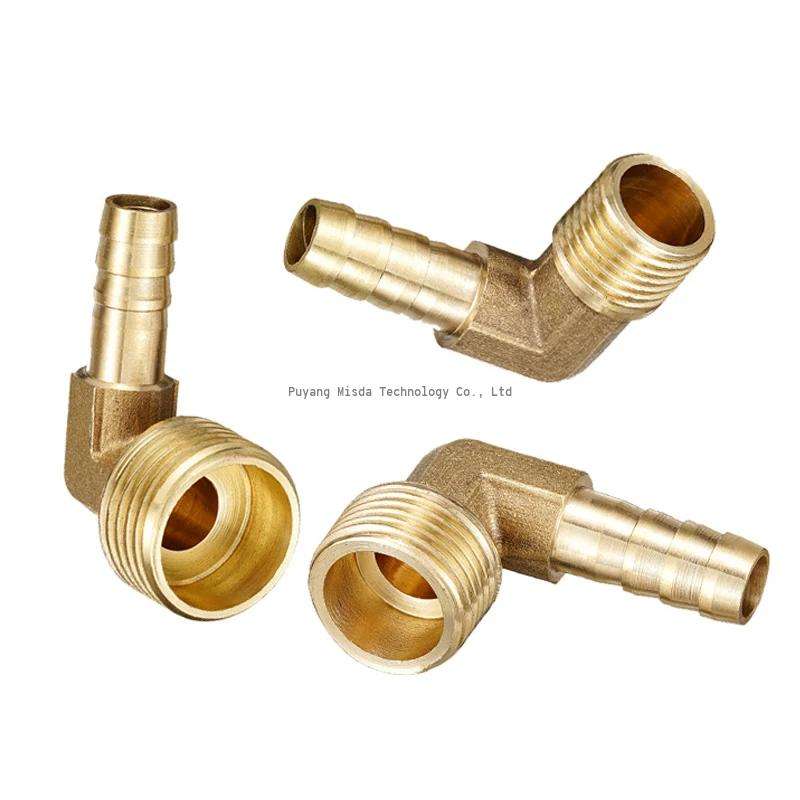 Connettore Tubo In Ottone BSP Femmina/Maschio - Adattatore - Foto 11