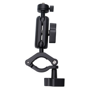 Support de fixation 360 °   Adaptateur à double rotule avec filetage 1/4\" pour caméra d'action DJI, <span class=keywords><strong>Canon</strong></span>, Nikon, reflex numérique, guidon de vélo, guidon de moto - Product Image 6