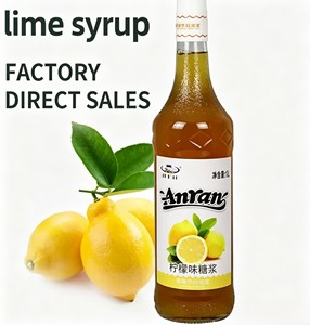 Jarabe de Hoja de Limoncillo Anran al por Mayor, 1L, Jarabe Frutal Rico en Botella para Té de Burbujas, Café, Té con Leche, Cócteles y Agua con Gas - Product Image 3