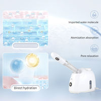 Vaporizador Facial Eléctrico de Mano con Pulverizador de Agua Caliente y Tecnología Nano Iónica para el Hogar, Precio de Fábrica al por Mayor