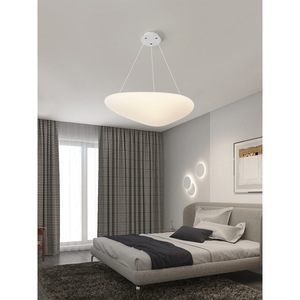 Lustre de salle à manger de style nordique luxueux, design romantique et créatif en forme de galets, pour chambre à coucher, chambre d'enfant, forme rectangulaire - Product Image 1