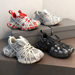 Zapatillas Casuales de Diseñador de Moda 2026, Tendencia de Moda, Talla 3XL, Zapatillas para Correr de Alta Calidad con Cordones, Zapatillas Casuales de Diseñador - Product Image 1