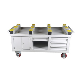 โต๊ะทำงานเคลื่อนที่สำหรับงานหนัก รุ่น TJ-2220 แบบ 4 ลิ้นชัก พร้อมฉนวนกันความร้อน สำหรับซ่อมแบตเตอรี่ - Product Image 3