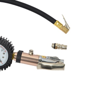 Tire pressure gauge 0-160 PSI 2.5% accuracy with 360 hose and bleed valve professional auto repair and workshop use - Product Image 3