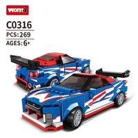 WOMA TOYS C0321 Factory Moc Car Toy Model Assembly Brick Car Building Block Sets Kit For Kids Child