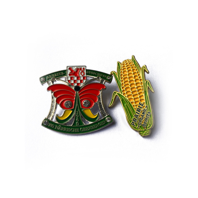 Wholesale Bulk Custom Brooch Badge Zinc Alloy Hard Custom Enamel Metal Lapel Pin for Suit Men