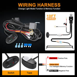 <span class=keywords><strong>Prix</strong></span> d'usine chaud barre de LED de 7 pouces 20 52 30 cosses de lampe de tache incurvée 4X4 lampe de travail laser de voiture tout-terrain pour Wrangler pour Jeep Land Crui - Product Image 5