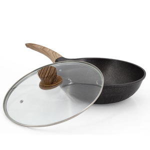 Nuevo diseño casa uso saludable cocina <span class=keywords><strong>wok</strong></span> pan - Product Image 2