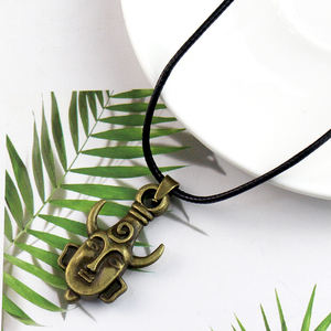 Collar de Supernatural samolet, colgante de Buda pagano, Winchester, JPEG, Ackles, cuerno de toro, joyería Vintage, SPN, venta al por mayor - Product Image 4