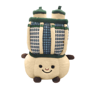 सी/एस्टेम प्लश खिलौना अनुकूलन कारखाना, प्यारा शिक्षण भवन खिलौने, स्कूल के शुभंकर अनुकूलन प्लश गुड़िया चित्र - Product Image 1