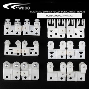 Straight Track Design Electric Magnetic Closure Curtain Rail Track Master Carrier - Product Image 2