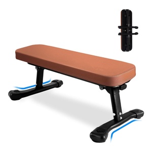 Panca Pieghevole di Qualità per Palestra, Design Salvaspazio, Cuscino Spesso, Multiuso per Esercizi di Allenamento con Pesi - Product Image 1