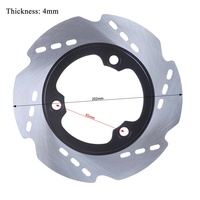 Disque de frein arrière 202 mm à prix d'usine pour moto TVS APACHE RTR 160 180 4V