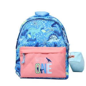 Boys Girls Kids Children Kindergarten Nursery Travel School Bag With Pouch
