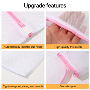 Lưới Polyester giặt rửa Túi Net giặt Giỏ túi giặt cho máy giặt túi lưới - Product Image 4
