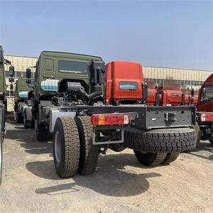 รถบรรทุกสินค้า SINOTRUK HOWO 6x4 6x6 เครื่องยนต์ดีเซล Weichai รถบรรทุกตู้คอนเทนเนอร์ รถบรรทุกขนส่งสินค้า มาตรฐานไอเสียยูโร 2 ใหม่ พวงมาลัยซ้าย - Product Image 2