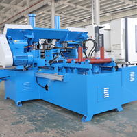 Scie à ruban horizontale automatique CNC JORSEN GHS4250 avec tension hydraulique, économie d'énergie, capacité de coupe de 500 mm