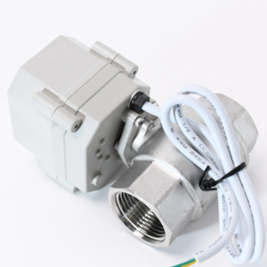 0-5V比例控制阀4-20mA 1 "DN25不锈钢调节电机球阀 - Product Image 3