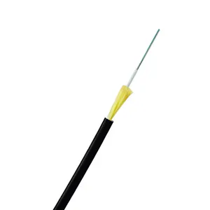 Термополиуретановый плотный волоконно-оптический кабель с арамидной пряжкой GJYFJU Micro / Mini ADSS неметаллический волоконно-оптический кабель 2 ядра f