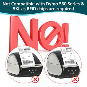 Etiquetas Térmicas para Envío de 2-1/8" x 4", Compatibles con DYMO 30323, Fáciles de Despegar y Rasgar, Impresión Nítida para Códigos de Barras y Direcciones - Product Image 4